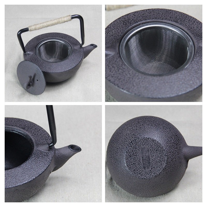 15.2 Fl Oz Small Brown Vintage Unique Old Cast Iron Teapot Kettle For Sale 15.2 Fl Oz Small Brown Vintage Unique Old Cast Iron Teapot Kettle For Sale
