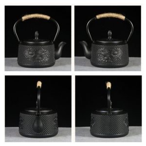 29 Fl Oz Best Black Vintage Sunflower Antique Cast Iron Teapot Kettle