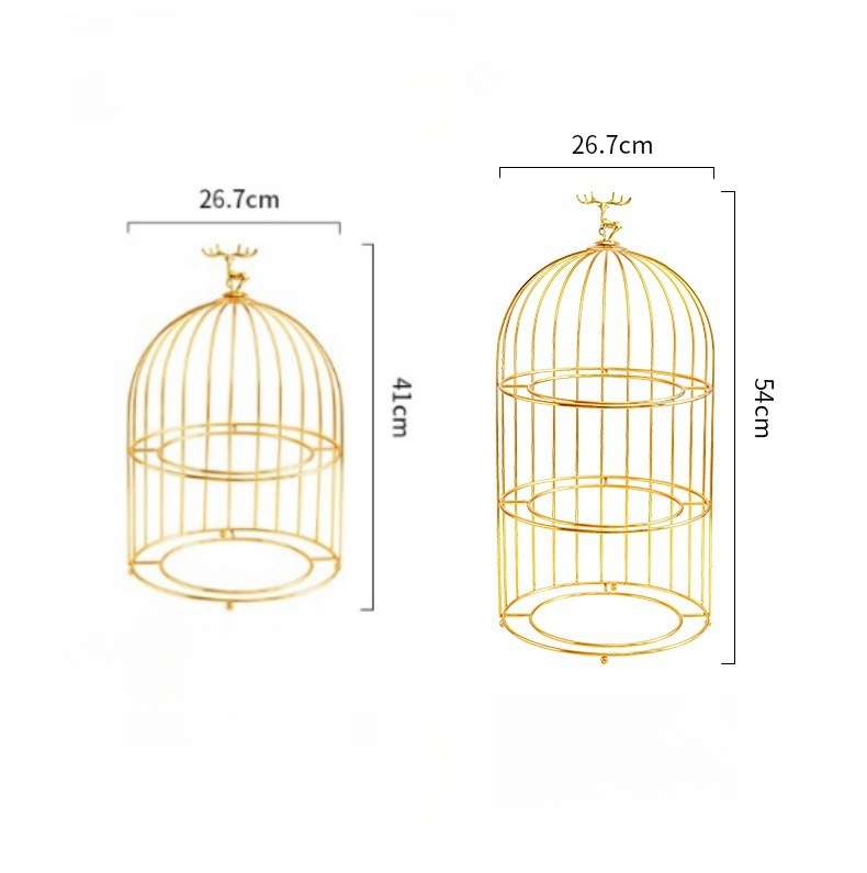 Green Ceramics Birdcage 2-3 Tier Afternoon Tea Sandwich High Stand For Sale Green Ceramics Birdcage 2-3 Tier Afternoon Tea Sandwich High Stand For Sale