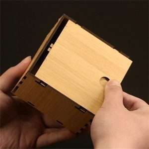 Bamboo Wooden Tea Bag And Pearl Storage Box And Organizer