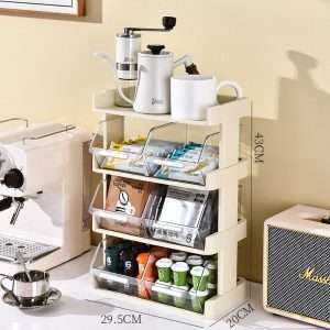 Best Modern Large Plastic Acrylic Clear Storage Box And Organizer For Tea Bag