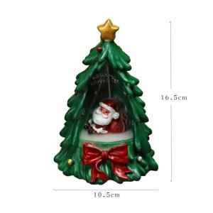 Creative Christmas Tree Resin Santa Claus Incense Burner