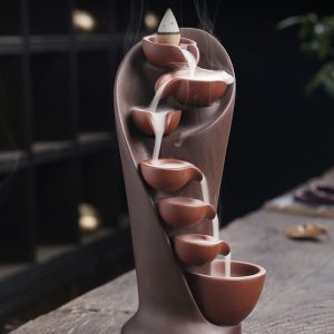Creative Torch Ceramic Waterfall Backflow Incense Burner