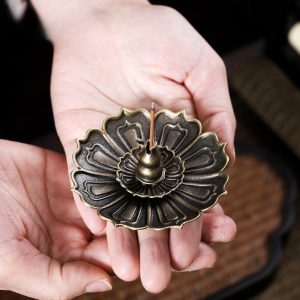 Detachable Lotus Chinese Stick Incense Burner Holder