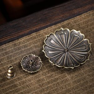 Detachable Lotus Chinese Stick Incense Burner Holder