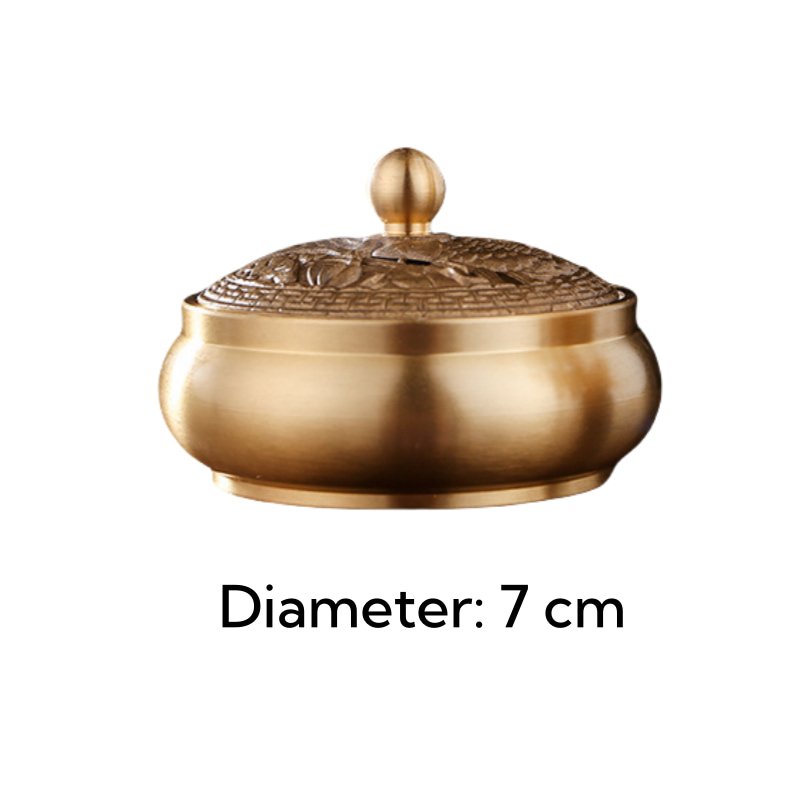 Small Dual Fish Antique Chinese Brass Incense Burner Small Dual Fish Antique Chinese Brass Incense Burner