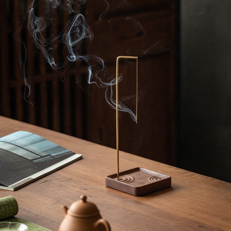 アロマ・キャンドル atomdesign INCENSE STAND BLACK WALNUT atomdesign INCENSE STAND BLACK WALNUT