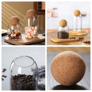 Modern Japanese Glass Loose Leaf Tea Container for Sale