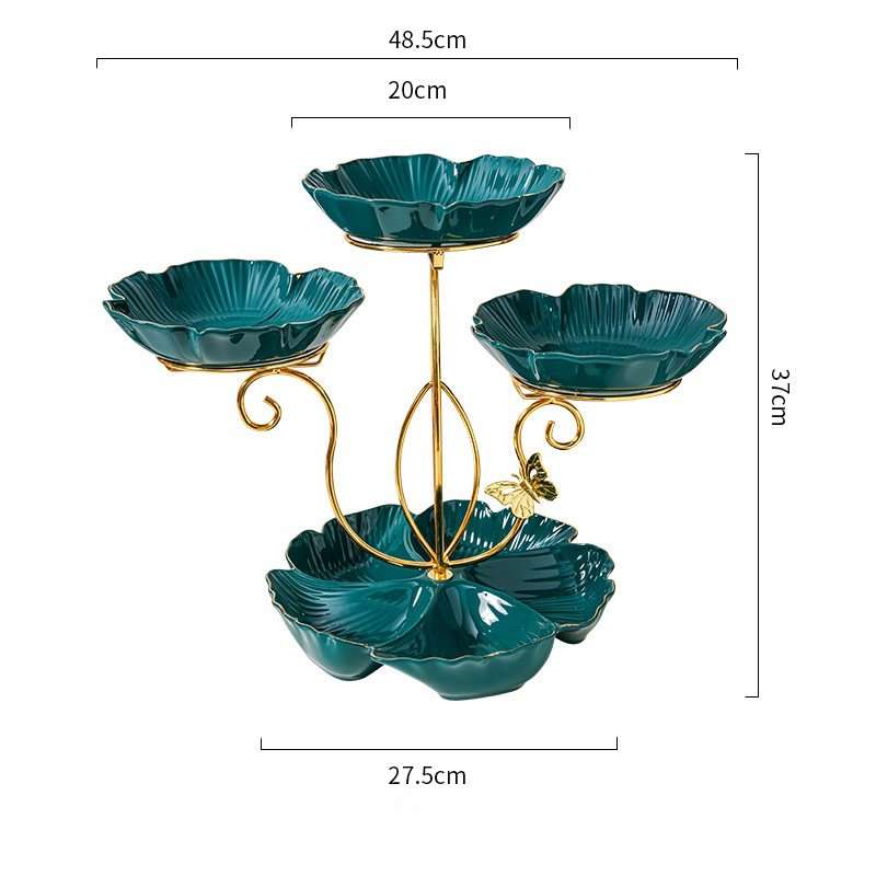 Antique English Ceramics High Tier Tea Party Platter Stand For Cupcake And Fruit Antique English Ceramics High Tier Tea Party Platter Stand For Cupcake And Fruit