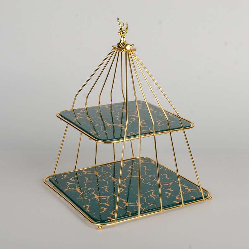 Modern Ceramic Slate Bird Cage 2-3 Tier Afternoon High Tea Party Cake And Fruit Holder Stand Modern Ceramic Slate Bird Cage 2-3 Tier Afternoon High Tea Party Cake And Fruit Holder Stand