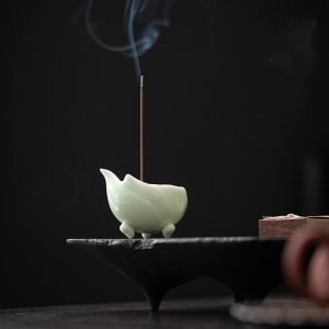 Unique Premium Porcelain Chinese Stick Incense Burner Holder