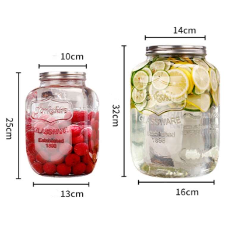 1 And 2.2 Gallon Elegant Glass Sun Tea Jar Container With Stand And Spigot For Vintage Lovers 1 And 2.2 Gallon Elegant Glass Sun Tea Jar Container With Stand And Spigot For Vintage Lovers
