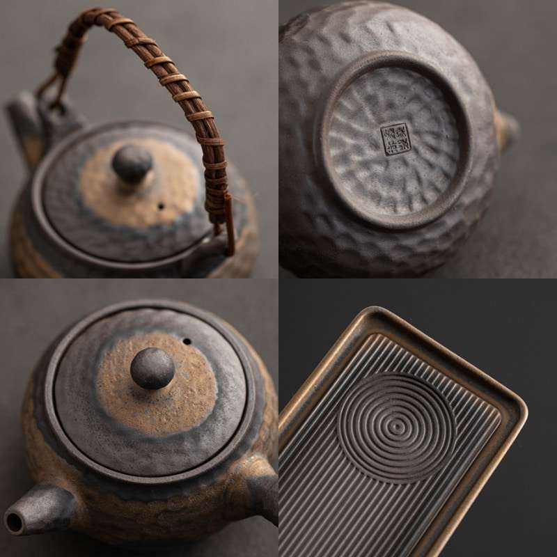 Valuable Hand-made Antique Ceramic Japanese Tea Set Valuable Hand-made Antique Ceramic Japanese Tea Set