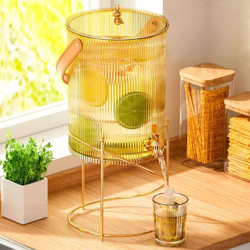 1 And 1.4 Gallon Vertical Line Lucency Mason Plastic Sun Tea Jar With Metal Stand And Spigot 1 And 1.4 Gallon Vertical Line Lucency Mason Plastic Sun Tea Jar With Metal Stand And Spigot