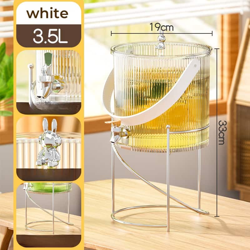 1 And 1.4 Gallon Vertical Line Lucency Mason Plastic Sun Tea Jar With Metal Stand And Spigot 1 And 1.4 Gallon Vertical Line Lucency Mason Plastic Sun Tea Jar With Metal Stand And Spigot