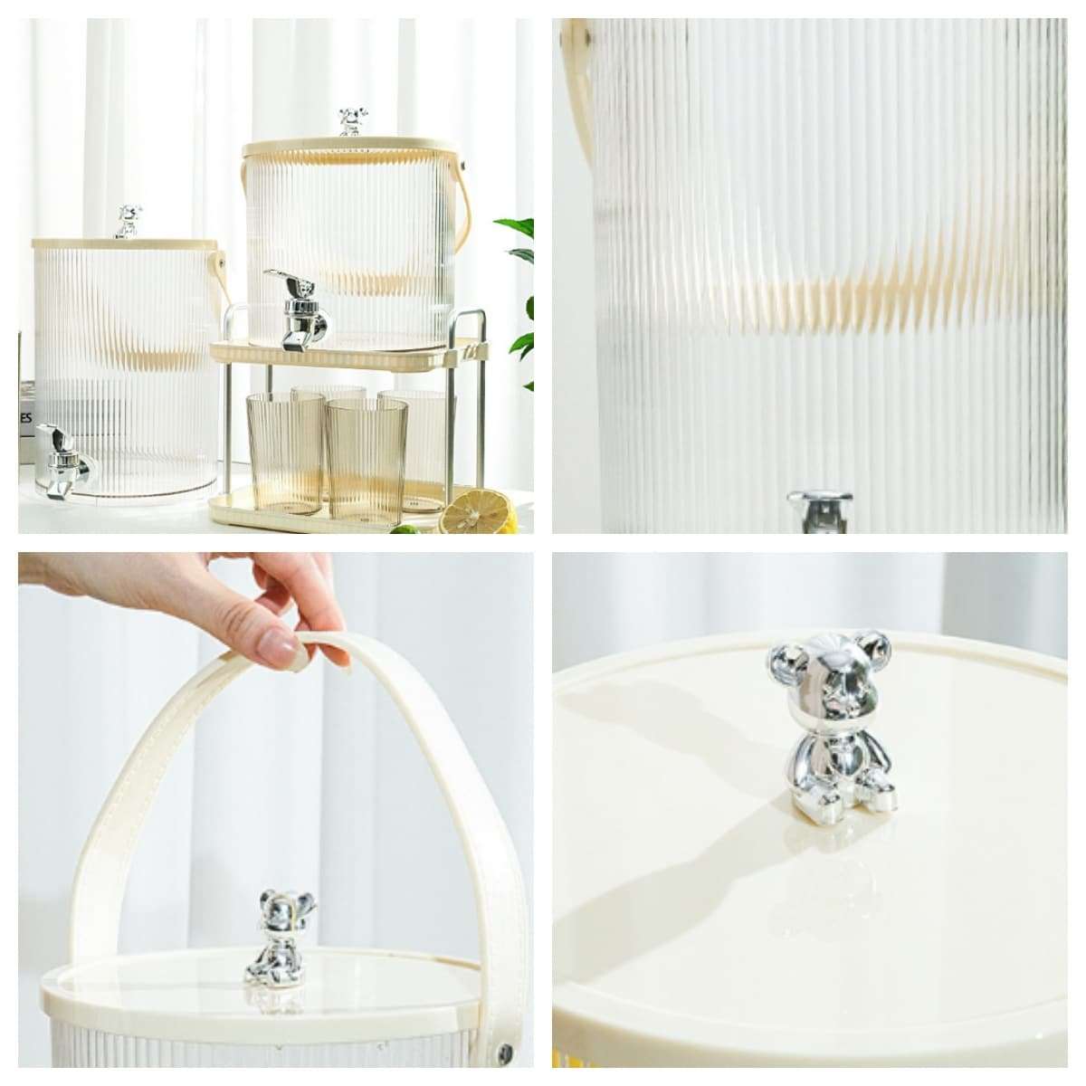 0.9 And 1.3 Gallon Vintage Mason Plastic Sun Tea Jar Set With Spigot And Metal Spout 0.9 And 1.3 Gallon Vintage Mason Plastic Sun Tea Jar Set With Spigot And Metal Spout