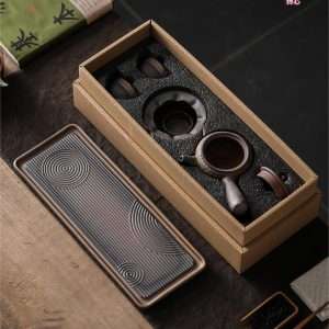 Valuable Hand-made Antique Ceramic Japanese Tea Set