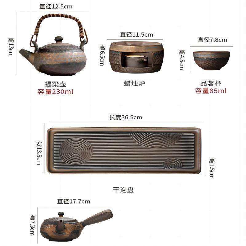 Valuable Hand-made Antique Ceramic Japanese Tea Set Valuable Hand-made Antique Ceramic Japanese Tea Set