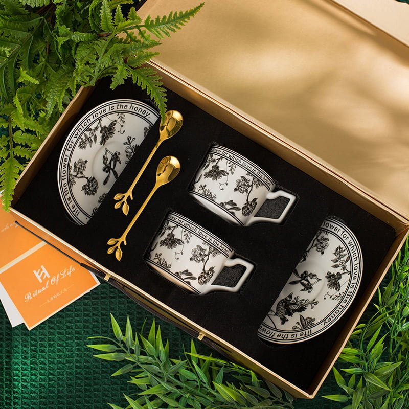 Botanical Whispers: Elegant English Bone China Tea Cups And Saucers Vintage Botanical Whispers: Elegant English Bone China Tea Cups And Saucers Vintage