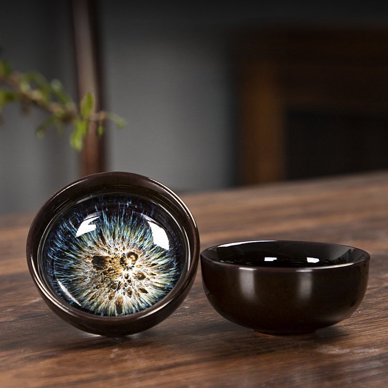 1.85 Fl Oz/55 Ml Hare’s Fur Galactic Ceramic Jian Zhan Tea Cup 1.85 Fl Oz/55 Ml Hare’s Fur Galactic Ceramic Jian Zhan Tea Cup