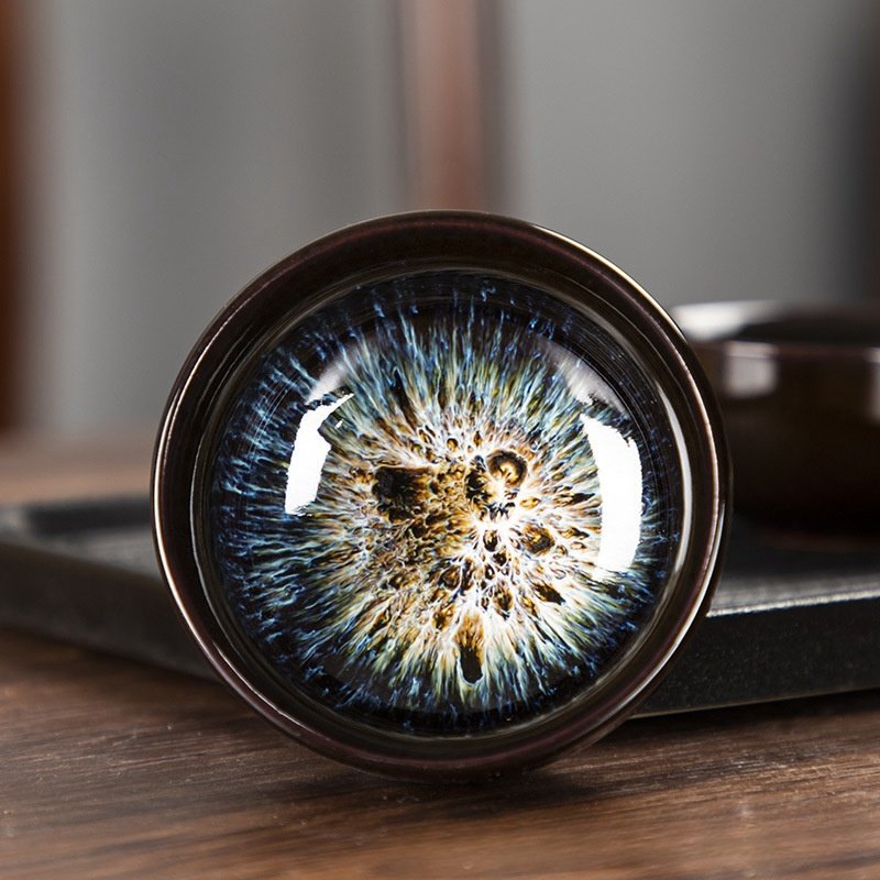 1.85 Fl Oz/55 Ml Hare’s Fur Galactic Ceramic Jian Zhan Tea Cup 1.85 Fl Oz/55 Ml Hare’s Fur Galactic Ceramic Jian Zhan Tea Cup