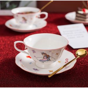 Botanical Whispers: Elegant English Bone China Tea Cups And Saucers Vintage