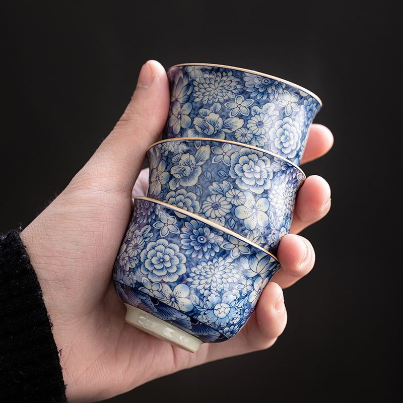 4.1 Fl Oz/120 Ml Japanese Style Wooden Tea Mugs Vintage 4.1 Fl Oz/120 Ml Japanese Style Wooden Tea Mugs Vintage