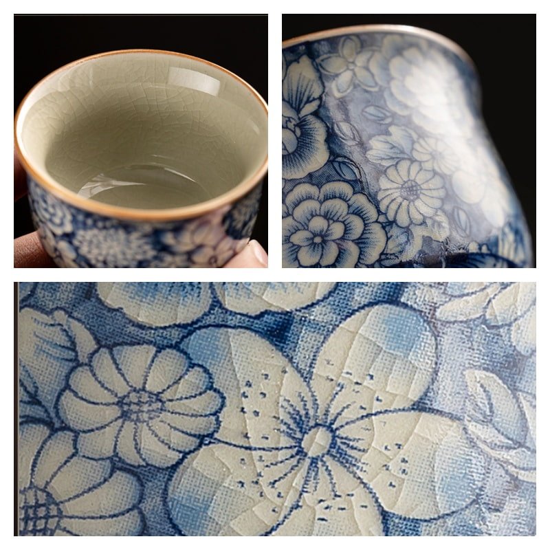 4.1 Fl Oz/120 Ml Japanese Style Wooden Tea Mugs Vintage 4.1 Fl Oz/120 Ml Japanese Style Wooden Tea Mugs Vintage