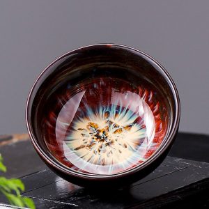 1.85 Fl Oz/55 Ml Hare’s Fur Galactic Ceramic Jian Zhan Tea Cup