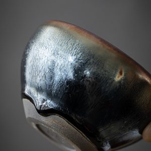 4.4 Fl Oz/130 Ml Cloisonné Fur Style Plum Jian Zhan Ware Teacups