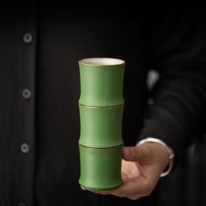 14.2 Fl Oz/420 Ml Forbidden City Traditional Enamel Chinese Ceramic Cups For Tea With Ceramic Infuser And Lid