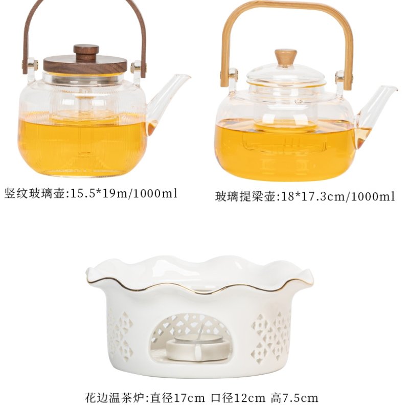 10.1 Fl Oz Pumpkin-shaped Porcelain Teapot And Candle Ceramic Warmer 10.1 Fl Oz Pumpkin-shaped Porcelain Teapot And Candle Ceramic Warmer