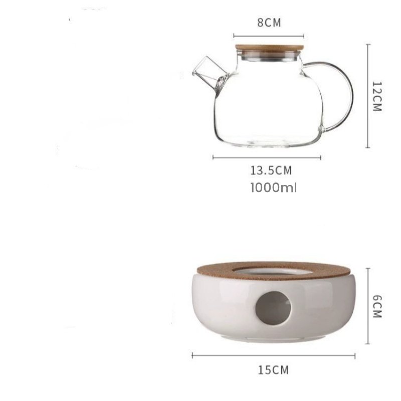 10.1 Fl Oz Pumpkin-shaped Porcelain Teapot And Candle Ceramic Warmer 10.1 Fl Oz Pumpkin-shaped Porcelain Teapot And Candle Ceramic Warmer