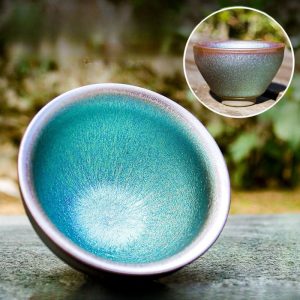 1.85 Fl Oz/55 Ml Hare’s Fur Galactic Ceramic Jian Zhan Tea Cup