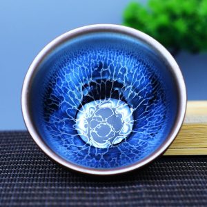 1.85 Fl Oz/55 Ml Hare’s Fur Galactic Ceramic Jian Zhan Tea Cup