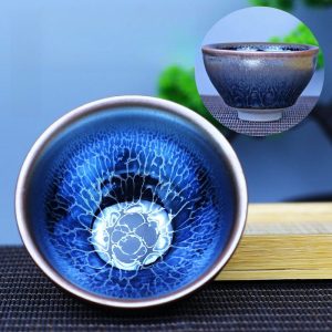 1.85 Fl Oz/55 Ml Hare’s Fur Galactic Ceramic Jian Zhan Tea Cup