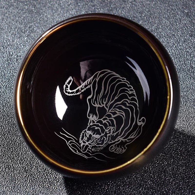 1.85 Fl Oz/55 Ml Hare’s Fur Galactic Ceramic Jian Zhan Tea Cup 1.85 Fl Oz/55 Ml Hare’s Fur Galactic Ceramic Jian Zhan Tea Cup