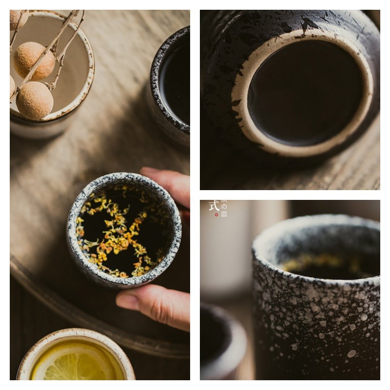 6.8 Fl Oz/200 Ml Blue And White Handmade Vintage Japanese Ceramic Tea Cups And Mugs 6.8 Fl Oz/200 Ml Blue And White Handmade Vintage Japanese Ceramic Tea Cups And Mugs