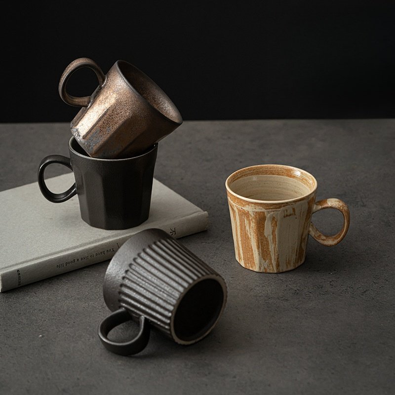 4.1 Fl Oz/120 Ml Japanese Style Wooden Tea Mugs Vintage 4.1 Fl Oz/120 Ml Japanese Style Wooden Tea Mugs Vintage