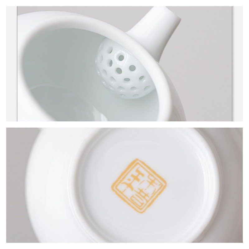 6.1fl Oz/180 Ml Hand Painted Flower Pattern Ceramic Chinese Antique Teapot Set 6.1fl Oz/180 Ml Hand Painted Flower Pattern Ceramic Chinese Antique Teapot Set