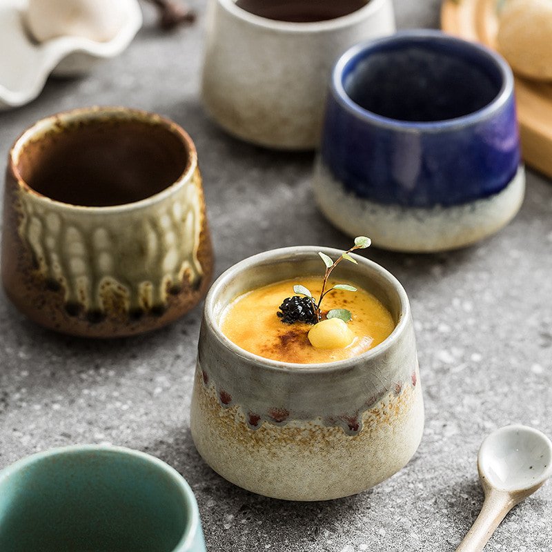 6.8 Fl Oz/200 Ml Blue And White Handmade Vintage Japanese Ceramic Tea Cups And Mugs 6.8 Fl Oz/200 Ml Blue And White Handmade Vintage Japanese Ceramic Tea Cups And Mugs