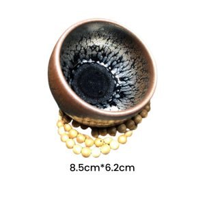 1.85 Fl Oz/55 Ml Hare’s Fur Galactic Ceramic Jian Zhan Tea Cup