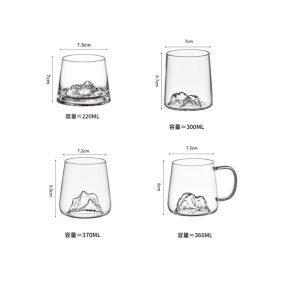 7.3 Fl Oz/215 Ml Japanese Rough Pottery Coffee Teacup And Saucer Set