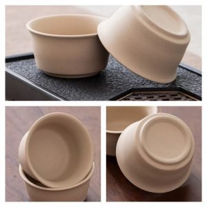 8.1 Fl Oz/240 Ml Antique Blue Ice Crackle Glaze Chinese Teapot And Cup Porcelain Set