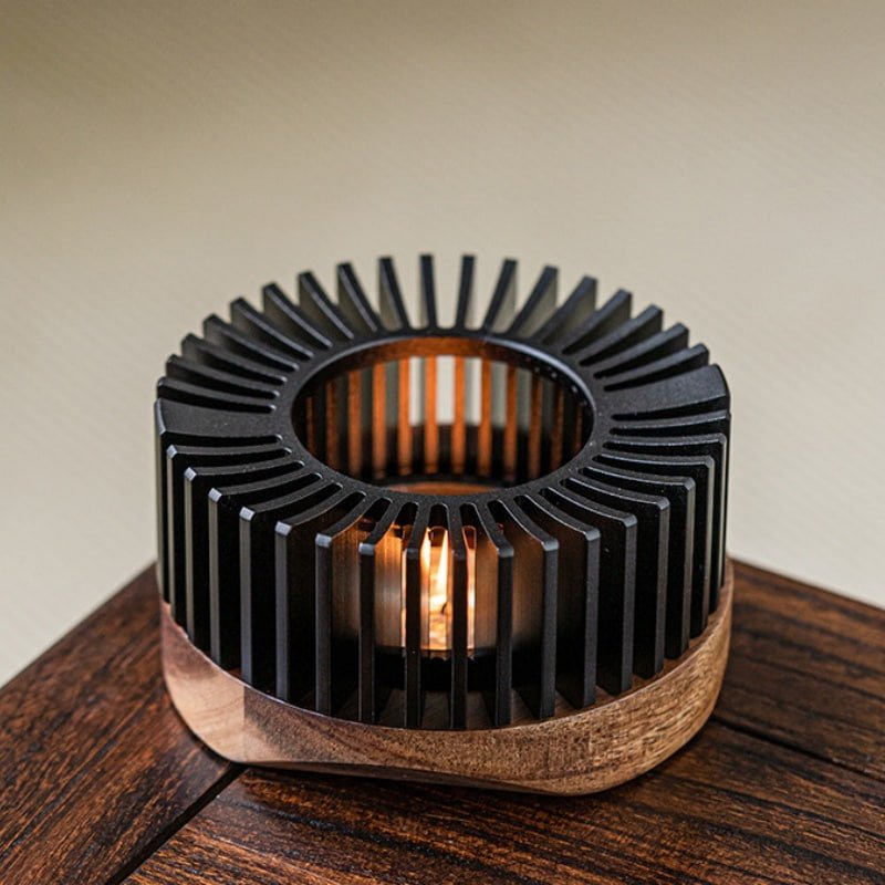 Black And Golden Modern Sleek Teapot Candle Warmer Black And Golden Modern Sleek Teapot Candle Warmer