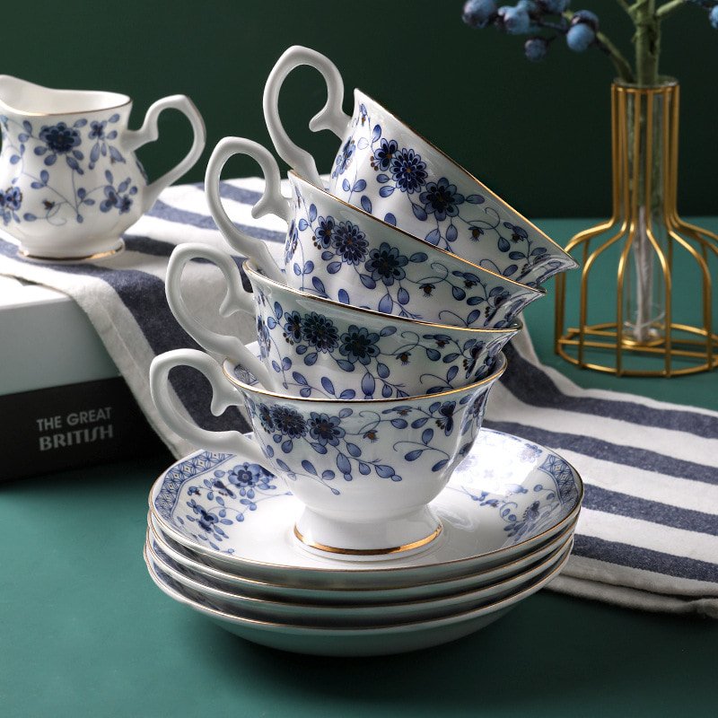 Luxurious And Royal Majestic Horse English Bone China Porcelain Tea Sets For Adults Vintage Luxurious And Royal Majestic Horse English Bone China Porcelain Tea Sets For Adults Vintage