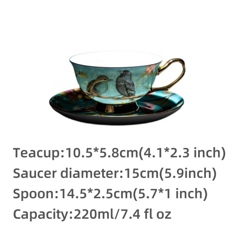 Luxurious And Royal Vintage Patterned Fine Bone China Porcelain Tea Cups And Saucers Set For Sale Luxurious And Royal Vintage Patterned Fine Bone China Porcelain Tea Cups And Saucers Set For Sale