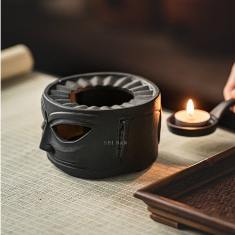 Black And Golden Modern Sleek Teapot Candle Warmer Black And Golden Modern Sleek Teapot Candle Warmer
