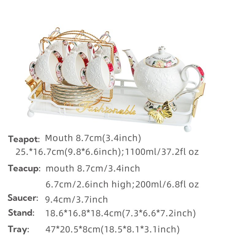 Pink Rose Garden English Vintage And Fine Bone China Porcelain Tea And Plate Set For Sale Pink Rose Garden English Vintage And Fine Bone China Porcelain Tea And Plate Set For Sale