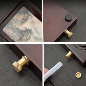 Chinese Heavy Bamboo And Color Change Gongfu Tea Set Serving Tray